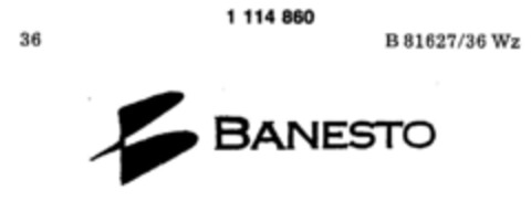 BANESTO Logo (DPMA, 18.04.1987)