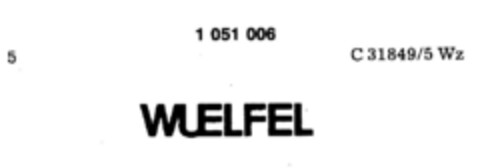 WUELFEL Logo (DPMA, 29.01.1983)