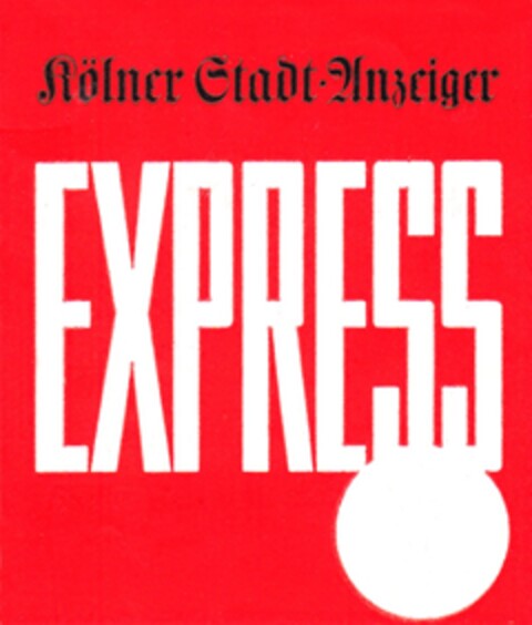 Kölner Stadt-Anzeiger EXPRESS Logo (DPMA, 29.09.1965)