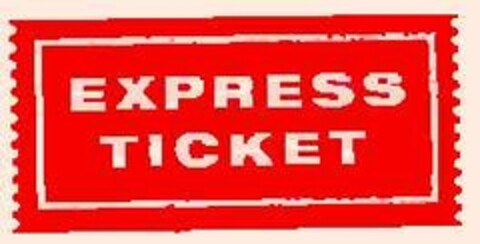 EXPRESS TICKET Logo (DPMA, 10/14/1994)