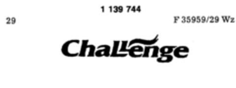 ChaLLenge Logo (DPMA, 12/23/1987)