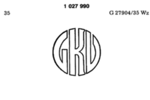 GKV Logo (DPMA, 11.04.1980)