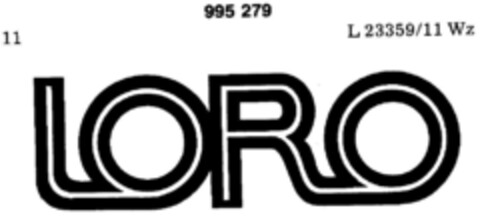 LORO Logo (DPMA, 04/28/1979)