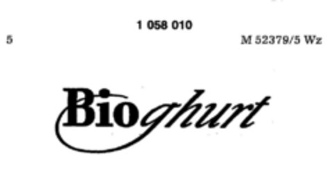 Bioghurt Logo (DPMA, 16.12.1982)