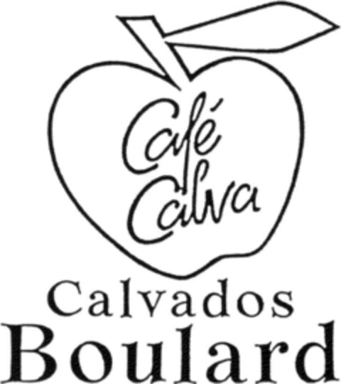 CAFE CALVA CALVADOS BOULARD Logo (DPMA, 08.06.1990)