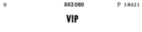 VIP Logo (DPMA, 09/30/1969)