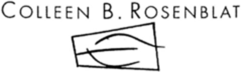 COLLEEN B.ROSENBLAT Logo (DPMA, 11/06/1993)