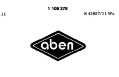 aben Logo (DPMA, 23.10.1986)