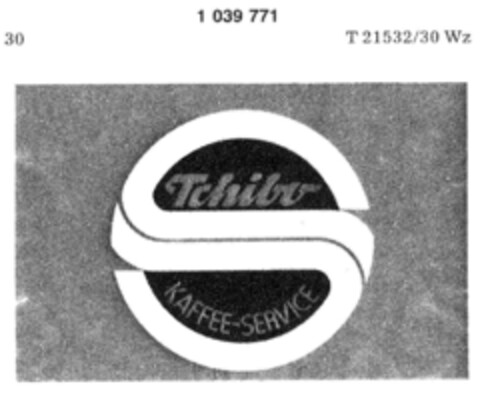 Tchibo KAFFEE-SERVICE Logo (DPMA, 01/20/1982)