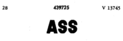 ASS Logo (DPMA, 28.03.1931)