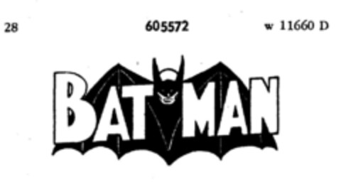 BAT MAN Logo (DPMA, 20.12.1948)