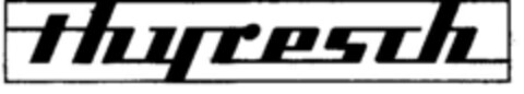 thyresch Logo (DPMA, 30.10.1967)