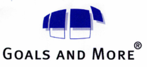 GOALS AND MORE Logo (DPMA, 13.11.2001)