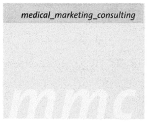 medical_marketing_consulting mmc Logo (DPMA, 15.11.2001)