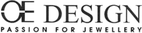OE DESIGN PASSION FOR JEWELLERY Logo (DPMA, 25.07.2008)