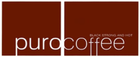 puro coffee Logo (DPMA, 30.07.2008)