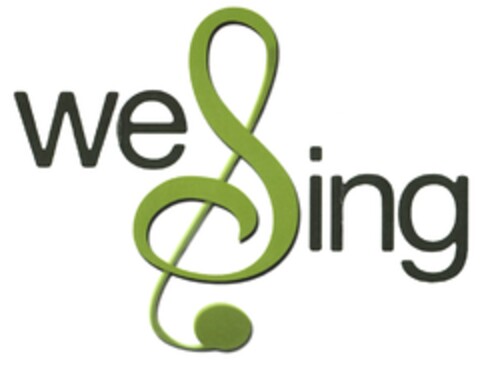 we Sing Logo (DPMA, 18.11.2010)
