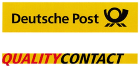 Deutsche Post QUALITYCONTACT Logo (DPMA, 16.12.2010)