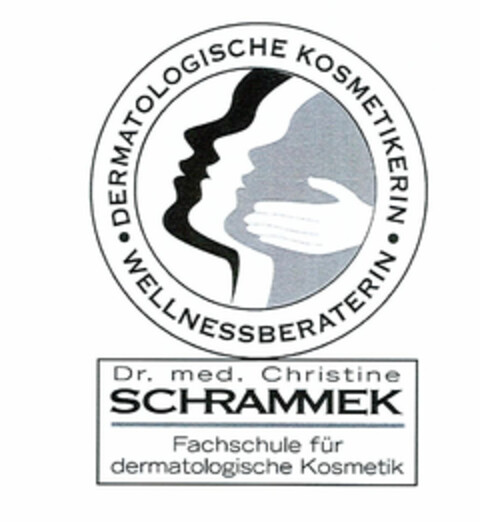 Dr. med. Christine SCHRAMMEK Fachschule für dermatologische Kosmetik Logo (DPMA, 02/10/2011)