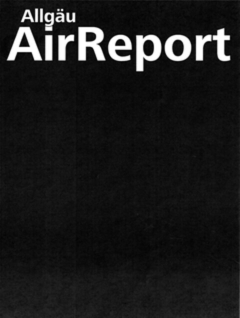 Allgäu AirReport Logo (DPMA, 06.02.2012)