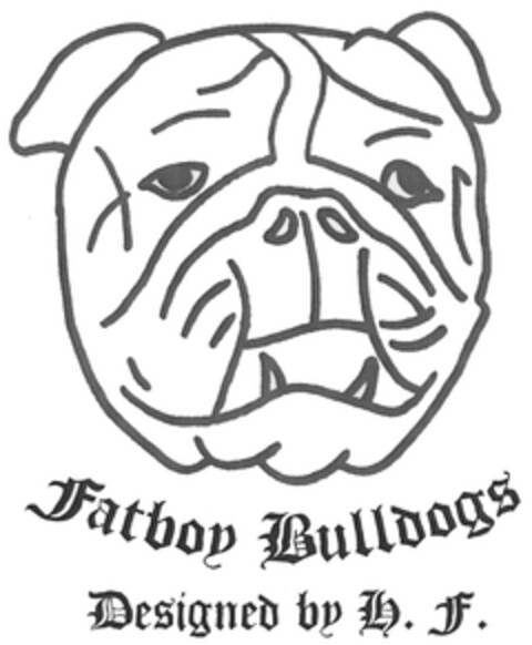 Fatboy Bulldogs Designed by H. F. Logo (DPMA, 05/03/2012)