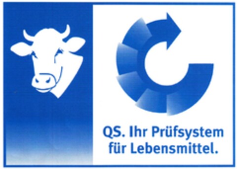 QS. Ihr Prüfsystem für Lebensmittel. Logo (DPMA, 08/17/2012)