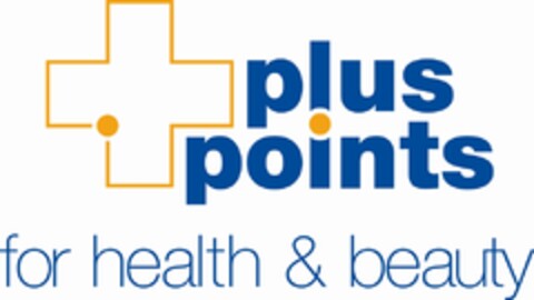 plus points for health & beauty Logo (DPMA, 06.02.2013)