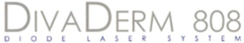DIVADERM 808 DIODE LASER SYSTEM Logo (DPMA, 20.01.2014)