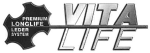 PREMIUM LONGLIFE LEDER SYSTEM VITA LIFE Logo (DPMA, 10.08.2015)