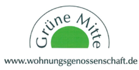 Grüne Mitte www.wohnungsgenossenschaft.de Logo (DPMA, 02/14/2019)