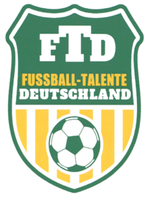 FTD FUSSBALL-TALENTE DEUTSCHLAND Logo (DPMA, 17.07.2019)