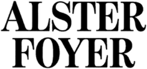 ALSTER FOYER Logo (DPMA, 22.07.2019)