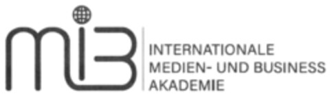 MIB INTERNATIONALE MEDIEN- UND BUSINESS AKADEMIE Logo (DPMA, 06.11.2019)