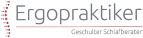Ergopraktiker Geschulter Schlafberater Logo (DPMA, 30.07.2020)