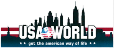 USA WORLD get the american way of life Logo (DPMA, 05/04/2021)