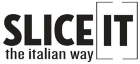 SLICE IT the italian way Logo (DPMA, 28.11.2023)