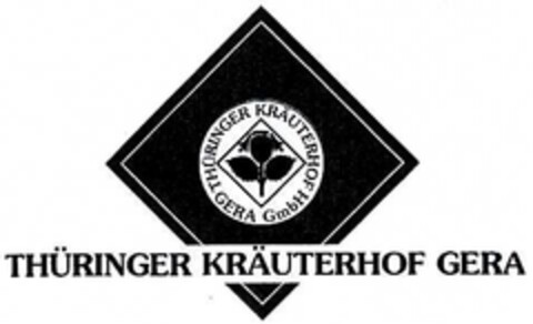 THÜRINGER KRÄUTERHOF GERA Logo (DPMA, 25.04.2002)