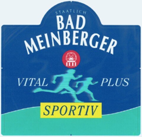 BAD MEINBERGER VITAL PLUS SPORTIV Logo (DPMA, 11.09.2003)
