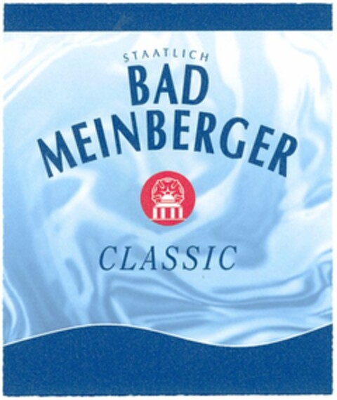 STAATLICH BAD MEINBERGER CLASSIC Logo (DPMA, 12/03/2003)