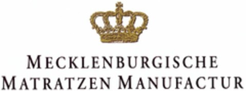 MECKLENBURGISCHE MATRATZEN MANUFACTUR Logo (DPMA, 02/05/2004)