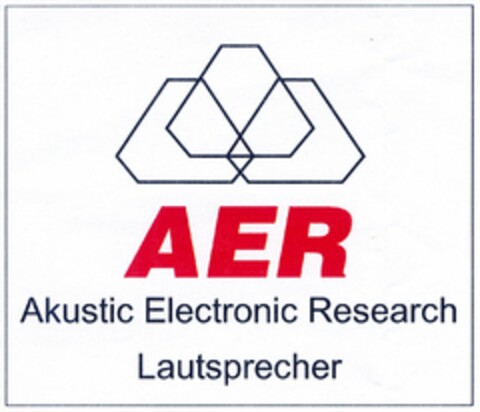 AER Akustic Electronic Research Lautsprecher Logo (DPMA, 29.08.2006)