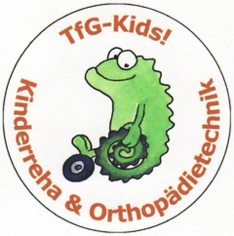 TfG-Kids! Kinderreha & Orthopädietechnik Logo (DPMA, 10.05.2007)