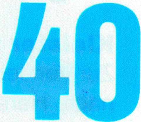 40 Logo (DPMA, 20.06.1995)