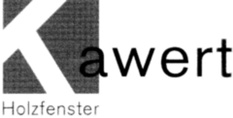 Kawert Holzfenster Logo (DPMA, 12/27/1995)