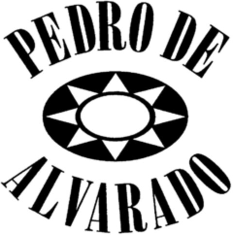 PEDRO DE ALVARADO Logo (DPMA, 26.02.1996)