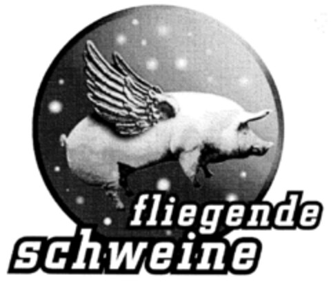 fliegende schweine Logo (DPMA, 16.04.1998)