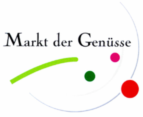 Markt der Genüsse Logo (DPMA, 17.09.1998)