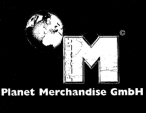 Planet Merchandise GmbH Logo (DPMA, 12/16/1998)