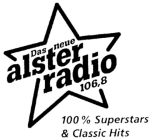 Das neue alster radio 106,8 Logo (DPMA, 06/11/1999)