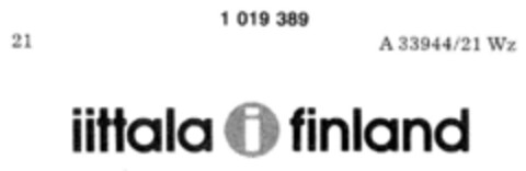 iittala i finland Logo (DPMA, 11/03/1980)